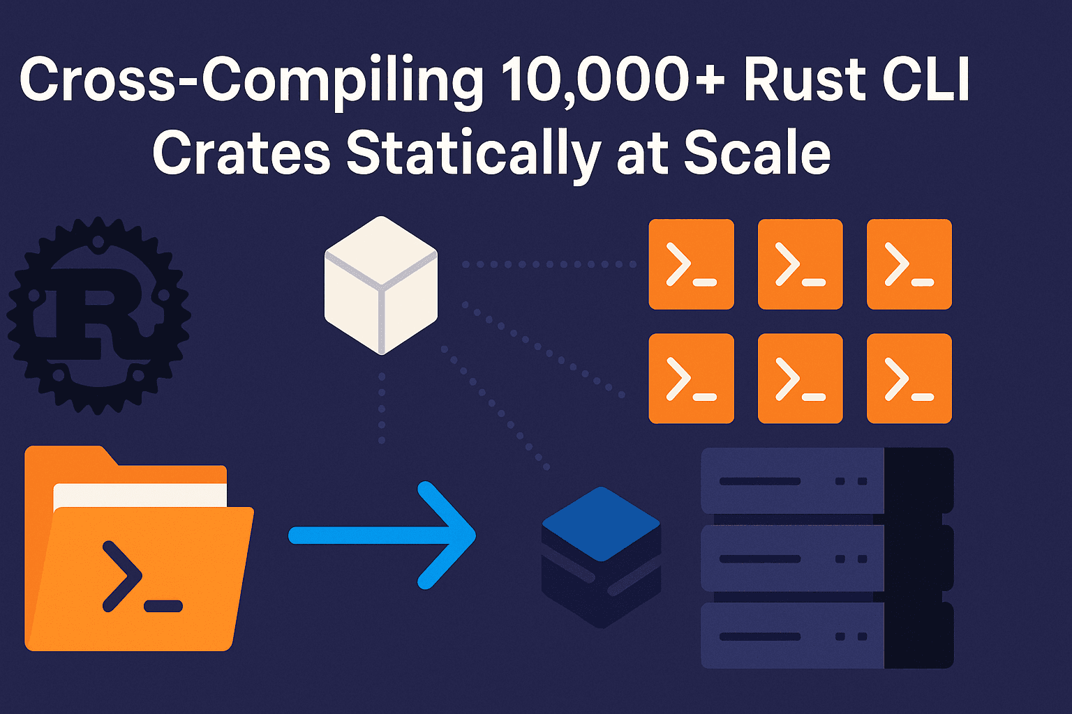 Cross-Compiling 10,000+ Rust CLI Crates Statically