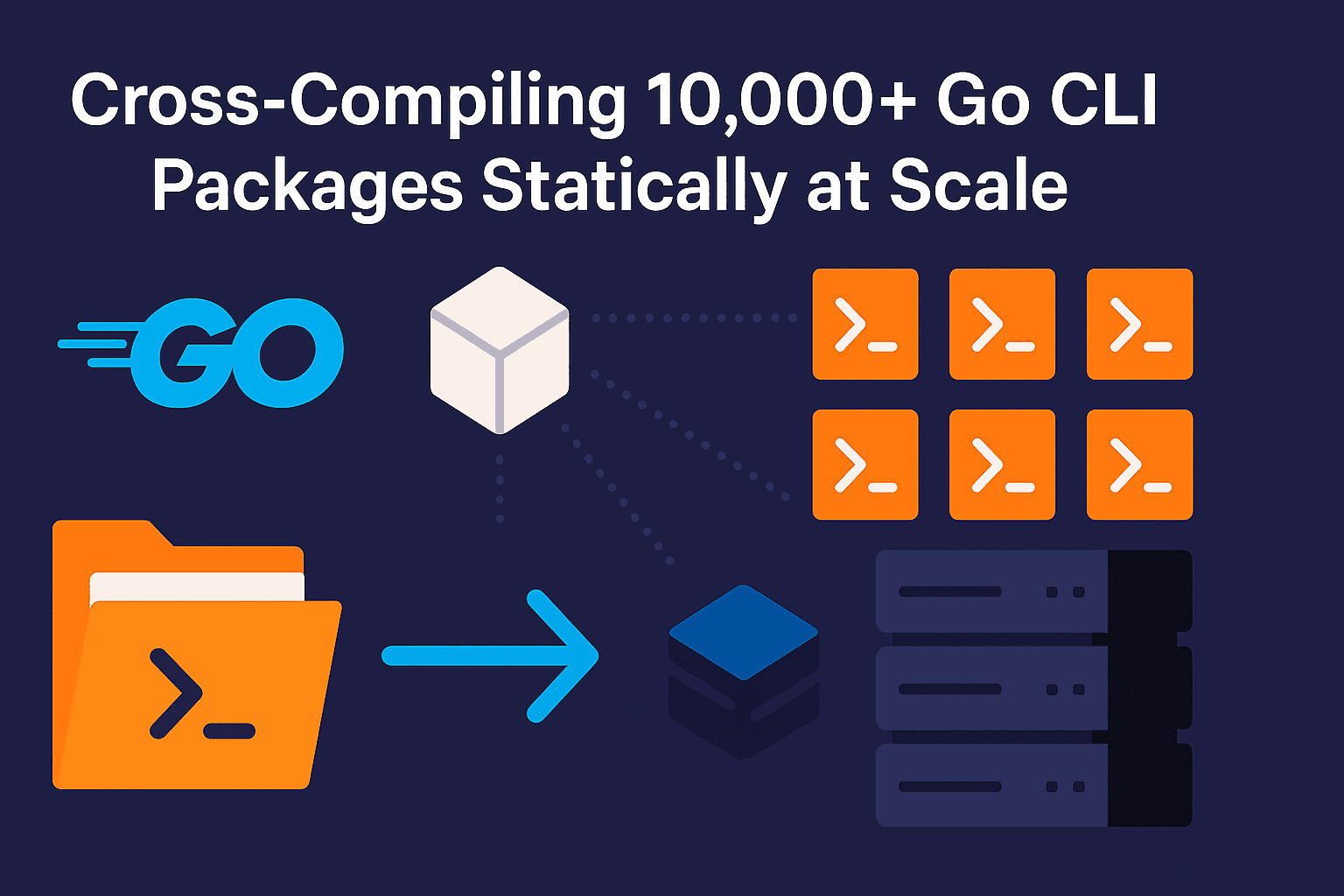 Cross-Compiling 10,000+ Go CLI Packages Statically